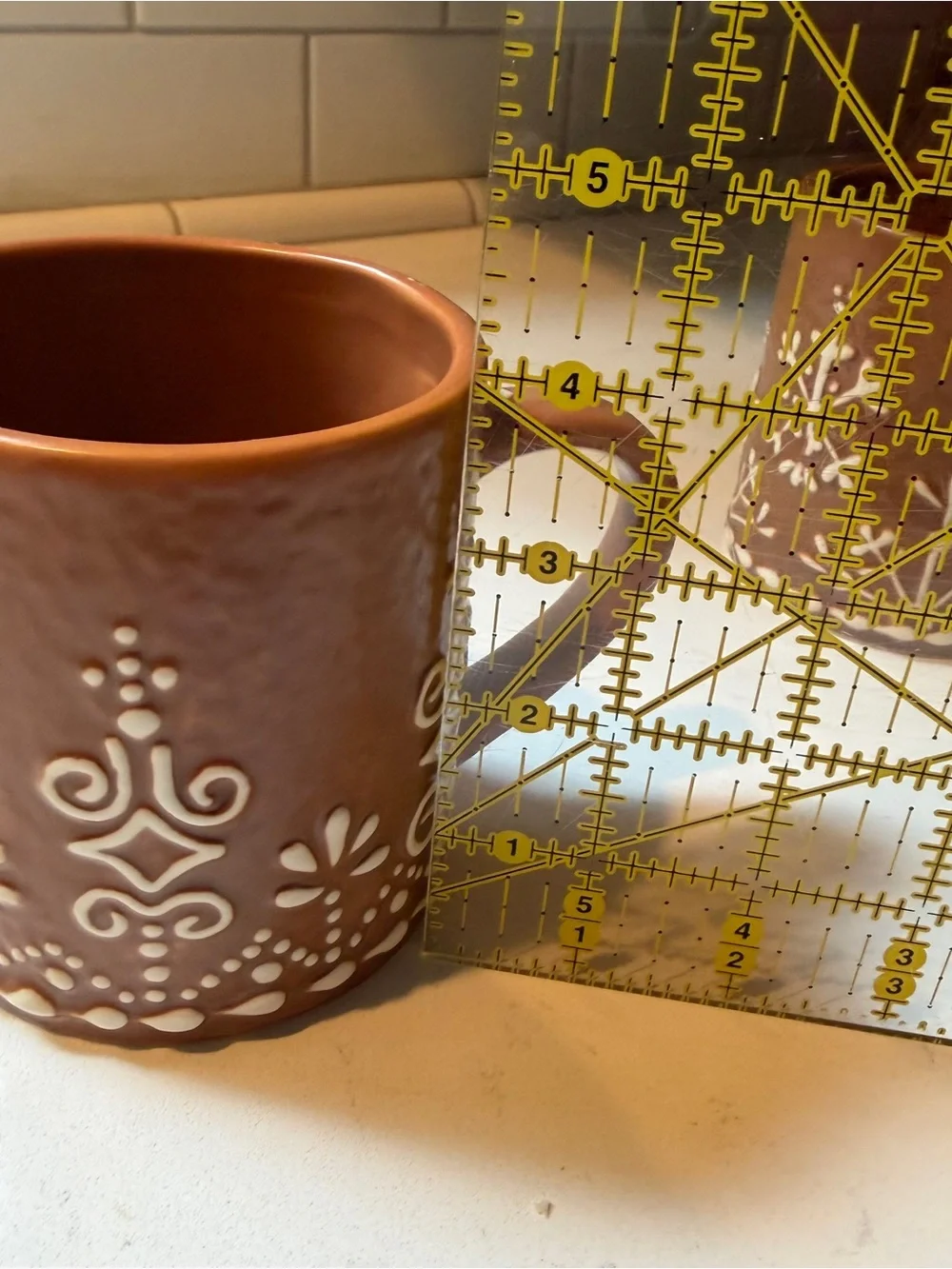 Pottery Barn Gingerbread Mugs- set of 2
